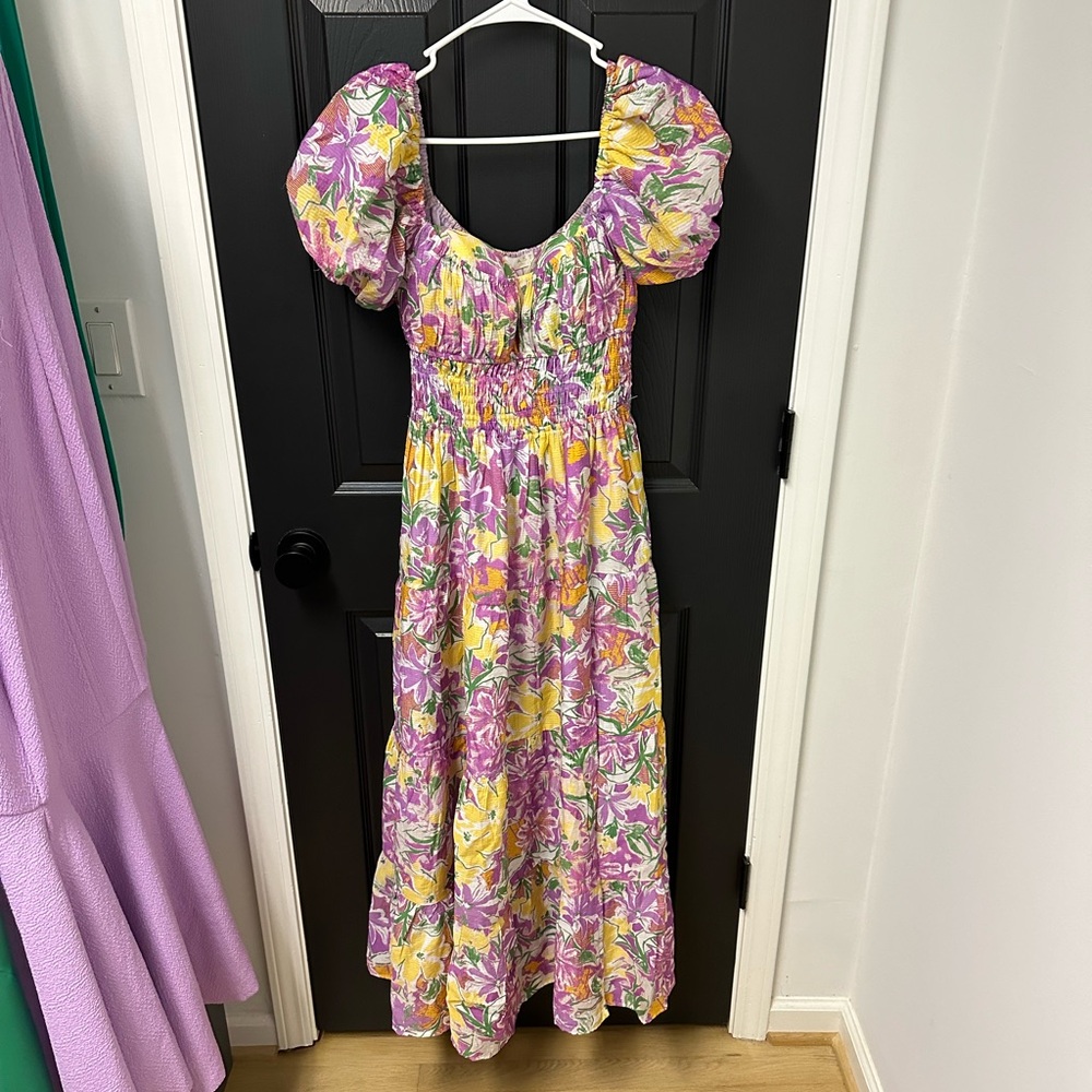 ASTR the Label - Florentina Dress - Pink Floral - XS